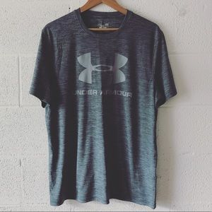 Under Armour Heat Gear logo top sz: Large